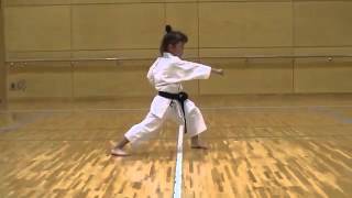 7 Year Old Girl Karate Master   Incredible Kankudai Demo