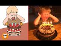 Drawing Memes - Funny Baby Blowing Candle Fails  || Just Funniest