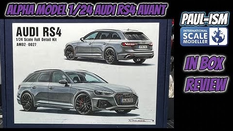 Alpha Model 124 Audi RS4 Avant   Inbox Review