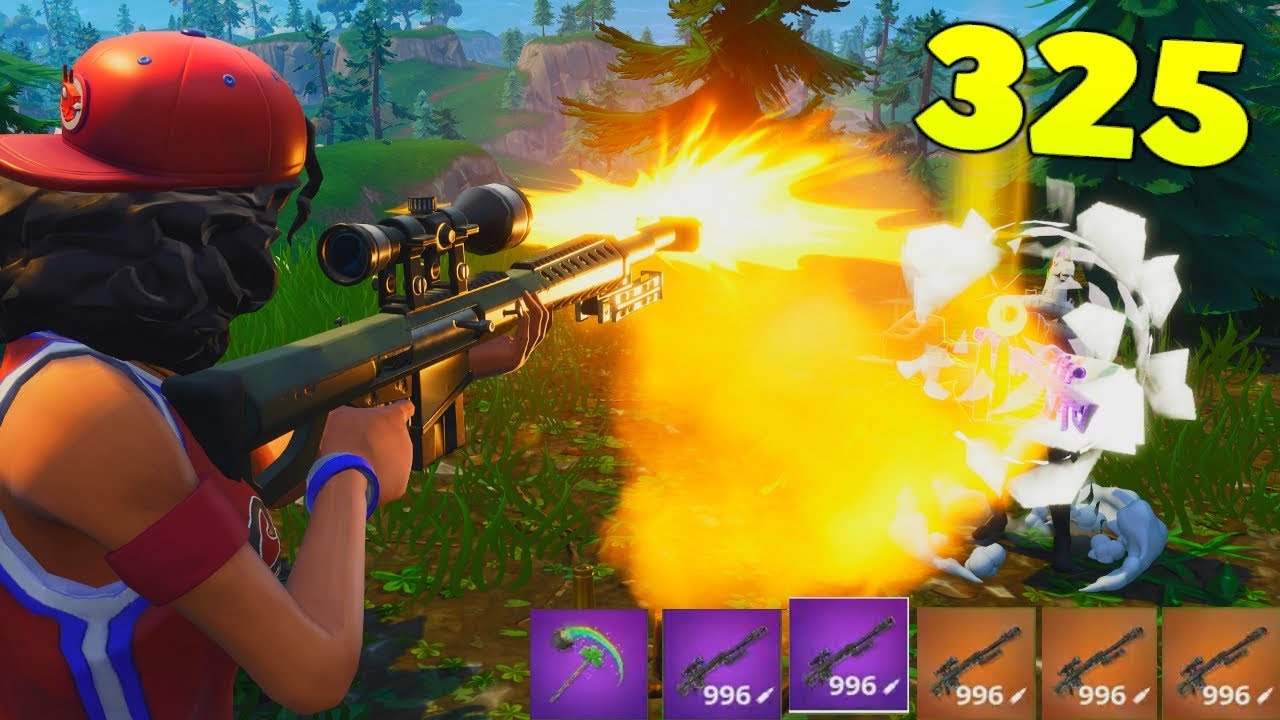 The HEAVY SNIPER is INSANE in FORTNITE!