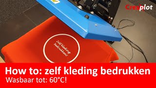 Weerkaatsing seksueel ga sightseeing How to: zelf kleding bedrukken! Stap voor stap uitleg - YouTube