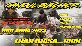 POTONG SAPI QURBAN 2023 - IDUL ADHA 1444 H [GANDUL BUTCHER #1]