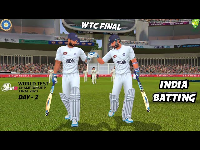 WTC FINAL 2023 DAY 2 🤍🏆 INDIA BATTING 💥 class=