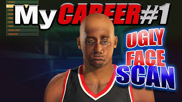 NBA 2K15 MyCareer - UGLY FACE SCAN, Player Creation, & New Team