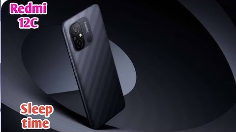 How To Change Lock Screen Time In Redmi 12C, Auto Screen Off In Redmi 12C, Sleep Time Change