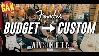 Fender | Budget to Custom | Entire Stratocaster Range