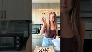 Gut friendly yogurt bark recipe! #healthyrecipe #healthyeating... #Shorts #wrenjubilee