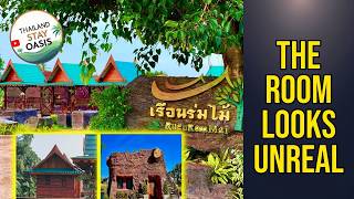เรือนร่มไม้รีสอร์ท RuenRomMai Resort - The Room Looks Unreal | Kalasin, Thailand⭐ | Thailand Stay Oasis
