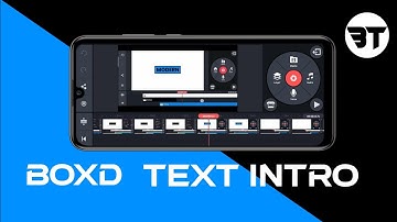 BOXED TEXT Animation Intro in Kinemaster | Kinemaster Tutorial | Kinemaster Text Effect| better tech