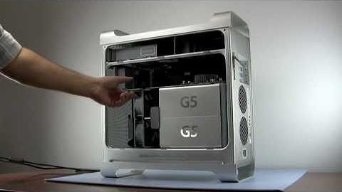 Power Mac G5 Memory Installation Video
