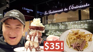 The BEST STEAK Deal in NYC? Le Relais de Venise L'Entrecôte $35 Steak Frites