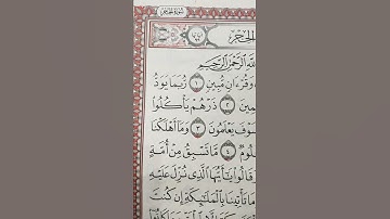 آية 2 من سورة الحجر كلمة ( ربما)