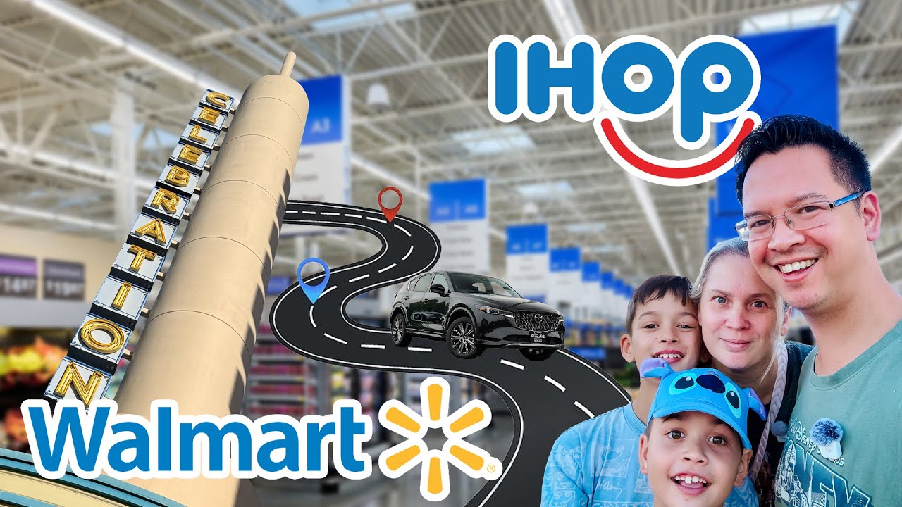 Walt Disney World & Disney Wish 2025   Dag 1 IHOP I Walmart I Celebration