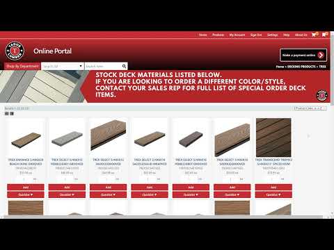 Step-by-Step guide on Tague Lumber's Online Customer Portal