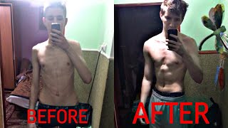 HOW BULKING UP IF YOU SKINNY? MY NEW PROGRAM/MEALS(Road to 90kg)