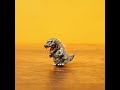 A cute puppet Godzilla was brought to life by AI. #godzilla