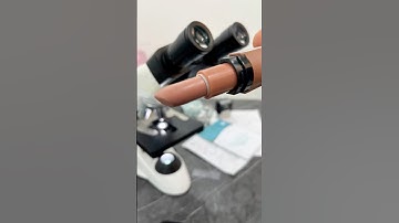 Lipstick under the microscope #microscopicworld #microscope #microscopy #sciencemicroscope #lipstick
