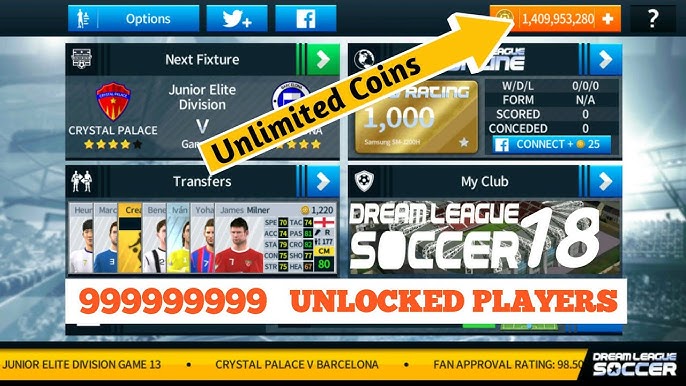 Dream League Soccer 2019 Mod UEFA Champions League - Android 300MB Best  Graphics -  - video Dailymotion