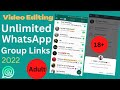Video Editing WhatsApp Group Link In 2022 Best Video Editing WhatsApp Group Join 
