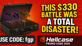 THIS $330 BATTLE WAS A TOTAL DISASTER! (hellcase promo code 2025)