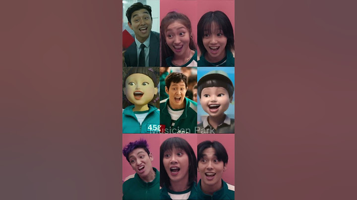 Squid Game 2 charactors singing "Chipi Chipi Chapa Chapa"