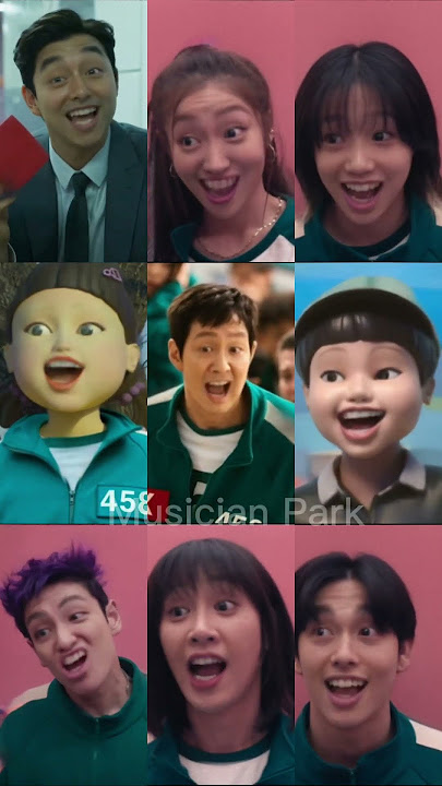 Squid Game 2 charactors singing 'Chipi Chipi Chapa Chapa'