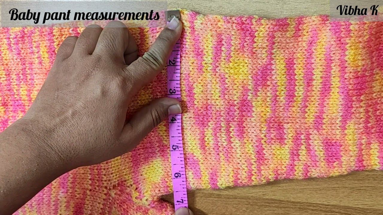 Baby pant/ pajama : 2 year old; measurements