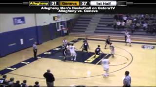 Men's Basketball - Geneva Highlights - Nov. 20, 2013