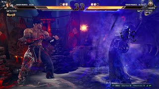 Tekken 8 Jin Vs Kazuya Aggressive Battle At Its Peak!