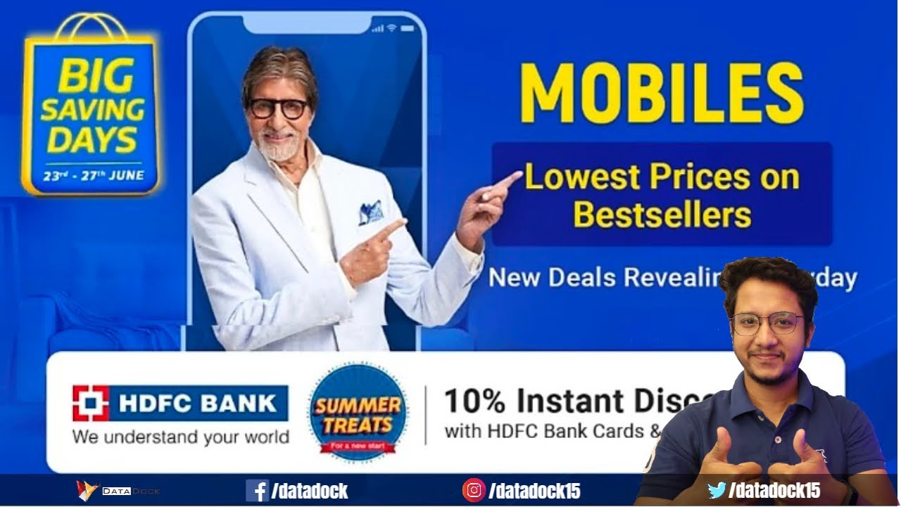 Flipkart BIG SAVING DAYS 2020 | Top Smartphone Deals of 2020 on Flipkart | HINDI | Data Dock