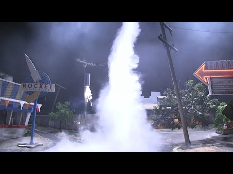 POV of Twister ... Ride It Out at Universal Studios Florida