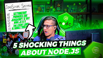 5 Shocking Things About Node.js That You Thought You Knew But Didn
