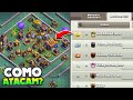 COMO OS JOGADORES DO MELHOR CLÃ DO BRASIL DA BASE DO CONSTRUTOR ATACAM NO CLASH OF CLANS?