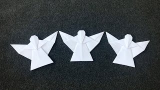 Origami Engel als Weihnachtsdeko 👼 Origami Engel als Weihnachtsgeschenk 🎁 DIY Christmas Angel 🌲