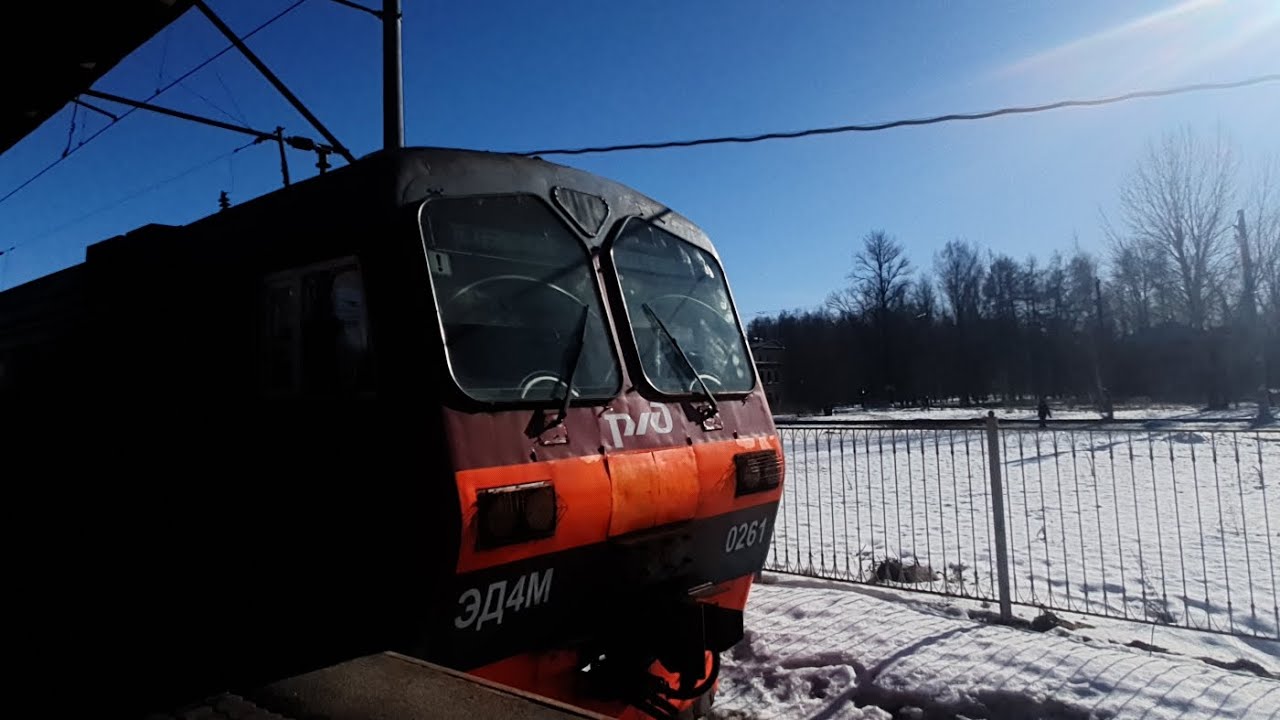 Электричка. Санкт-Петербург-Балтийский - Новый Петергоф.
