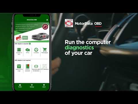 MotorData OBD ELM scanner de carro