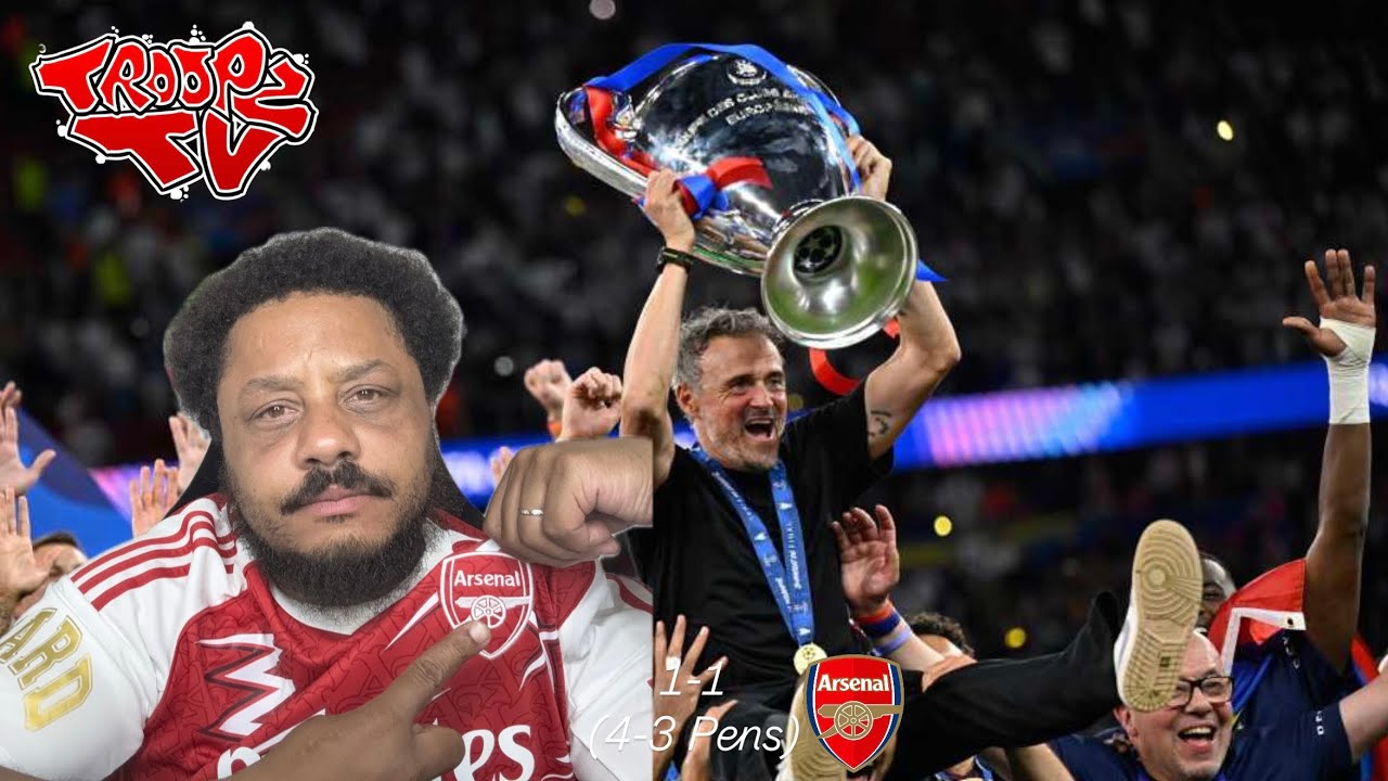 PSG 1-1 Arsenal (4-3 Pens) | Troopz Match Reaction | PROUD BUT HURT!! 💔
