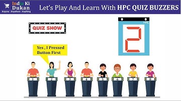 8 METER QUIZ BUZZER SYSTEM WITH 4 Inch JUMBO DISPLAY - MODEL - HPC 203