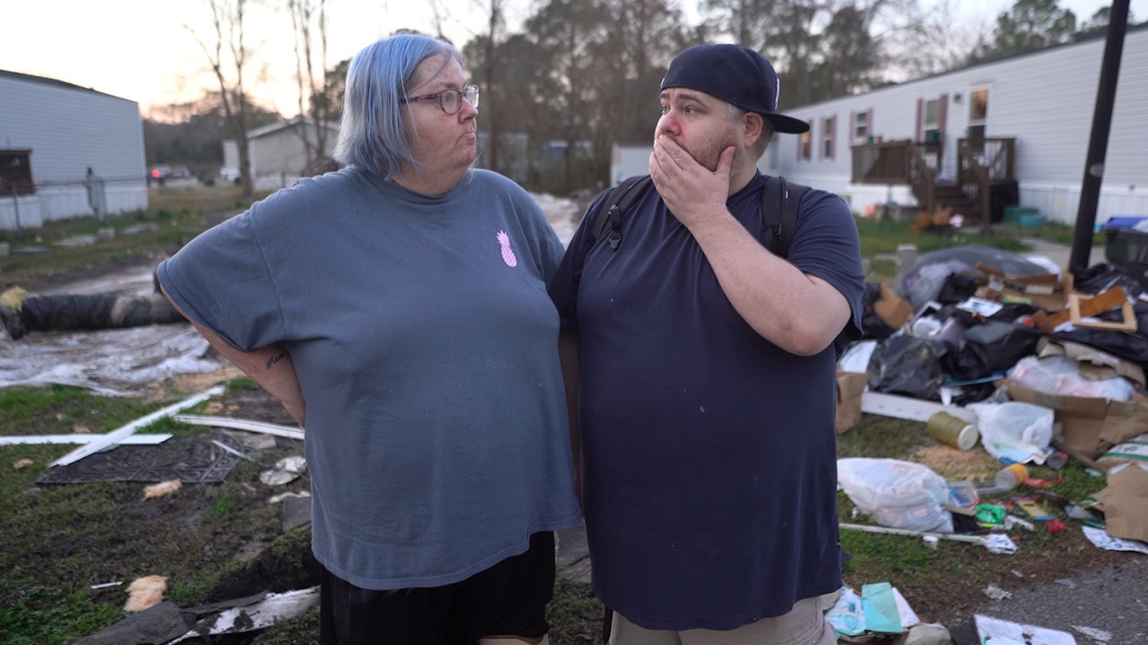 TINA’S HOUSE IS GONE