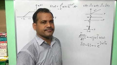Fourier transform - trapezoidal signal - signals and systems
