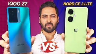 iQOO Z7 5G vs Oneplus Nord CE 3 Lite 5G - Full Comparison *SHOCKING*