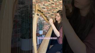 1 week vs 1 year of playing the harp!