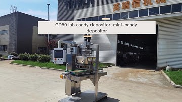 GD50 lab candy depositor, mini-candy depositor