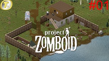 Construire une base en pleine nature en partant de rien sur la B42.13! | Project Zomboid B42.13