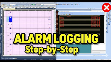 How to Setup Alarm Log in Mitsubishi HMI | GT Designer 3 Tutorial