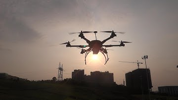 OFM Hexider H7 Hexacopter more flight testing with WKM