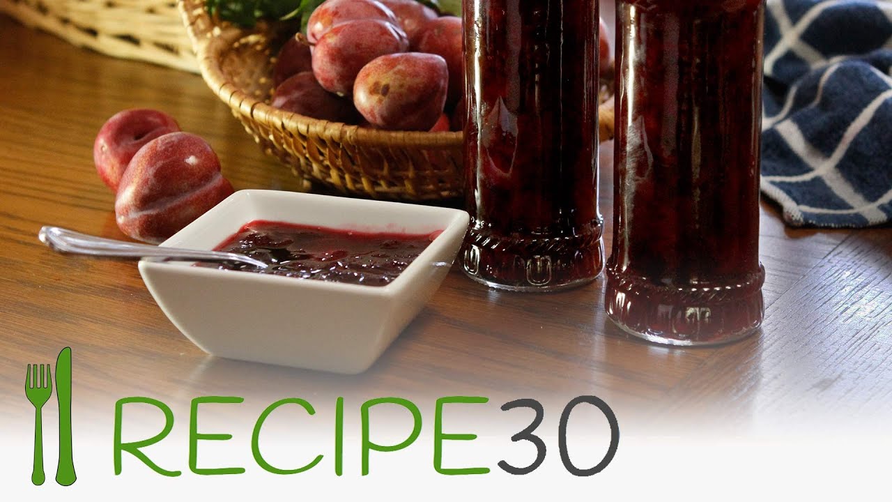 How to make plum jam or fruit preserves | Recipe30