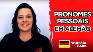 Microaula - Pronomes Pessoais em Alemão