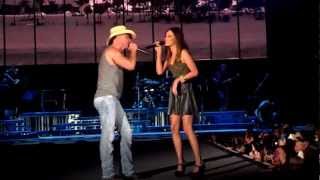 Kenny Chesney & Kacey Musgrave - Come Over Live 3-16-13 chords