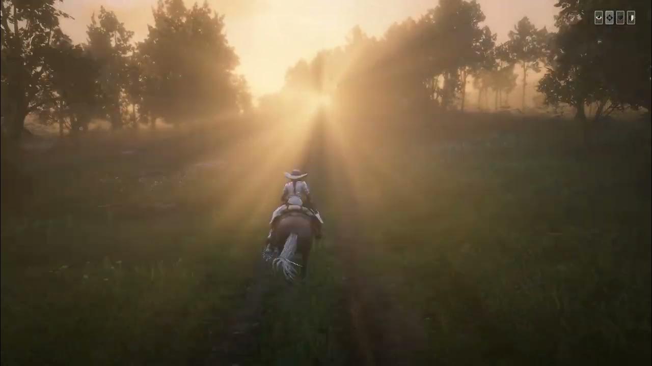 The Dewberry Creek Sunlight Beams Red Dead Redemption 2 YouTube